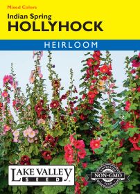 Hollyhock Indian Spring Mixed Colors - Item #156