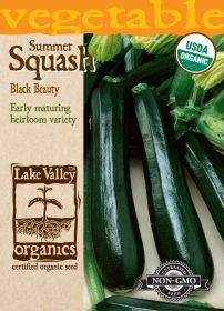 Squash (Summer) Black Beauty - Item #1672