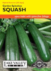 Squash (Summer) Garden Spineless Hybrid - Item #1690