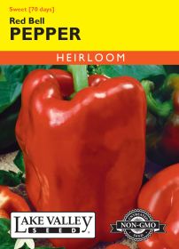 Pepper Sweet Red Bell - Item #1835