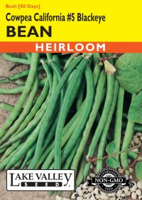 Bean Cowpea California Blackeye NO. 5 - Item #222