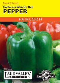 Pepper Sweet California Wonder Green Bell - Item #230