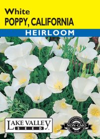 Poppy California White - Item #245