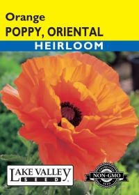 Poppy Oriental Orange - Item #249