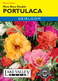 Portulaca (Moss Rose) Double Mixed Colors - Item #251
