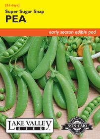 Pea Super Sugar Snap (Pole) - Item #3926