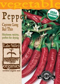Pepper Hot Cayenne Long Red Thin - Item #4135
