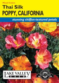 Poppy California Thai Silk Mixed Colors - Item #4494