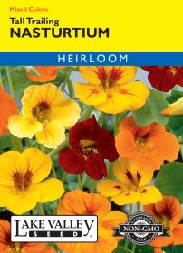 Nasturtium Tall Trailing Mixed Colors - Item #454