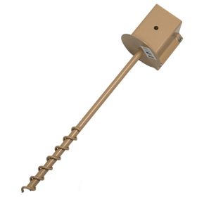 Erva Ground Socket for 4 x 4 Post