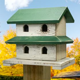 Bird In Hand Amish Made Hanover Purple Martin House, 4 Rooms