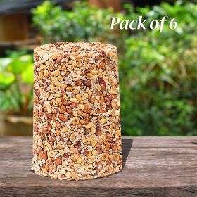 Pine Tree Farms Nutsie Classic Seed Log, 5 lbs., Pack of 6