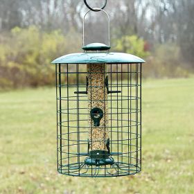 Woodlink Caged Seed Tube Bird Feeder