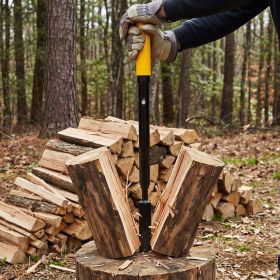 Manual Log Splitter Slide Hammer Log Splitter Slide Hammer Wood Splitter for Firewood Kindling