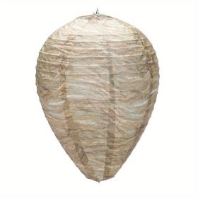 1pc Wasp Nest Decoy Hanging Wasp Deterrent Fake Nest Decoys For Wasps Hornets Home Garden Yard Outdoors (Quantity: 1PC-yellow)
